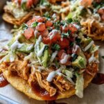 Rotisserie Chicken Tostadas