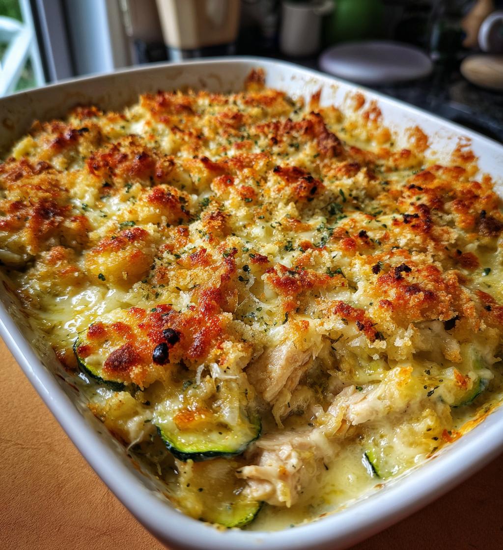 Rotisserie Chicken Zucchini Casserole - detail 1