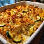 Rotisserie Chicken Zucchini Casserole