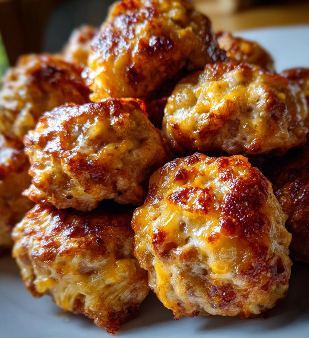 Sausage Cheese Balls Easy