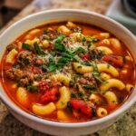 Sausage and Tomato Pasta Soup