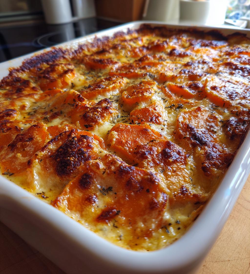 Scalloped Sweet Potatoes - detail 1