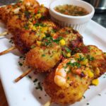 Shrimp Crab Nacho Corn Dogs
