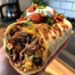 Smoked Beef Rib Burrito