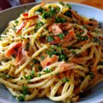 Smoked Salmon Carbonara