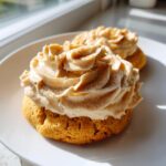 Soft Pumpkin Cookies with Cinnamon Frosting