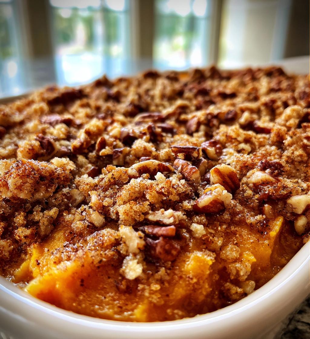 Southern Sweet Potato Casserole - detail 1