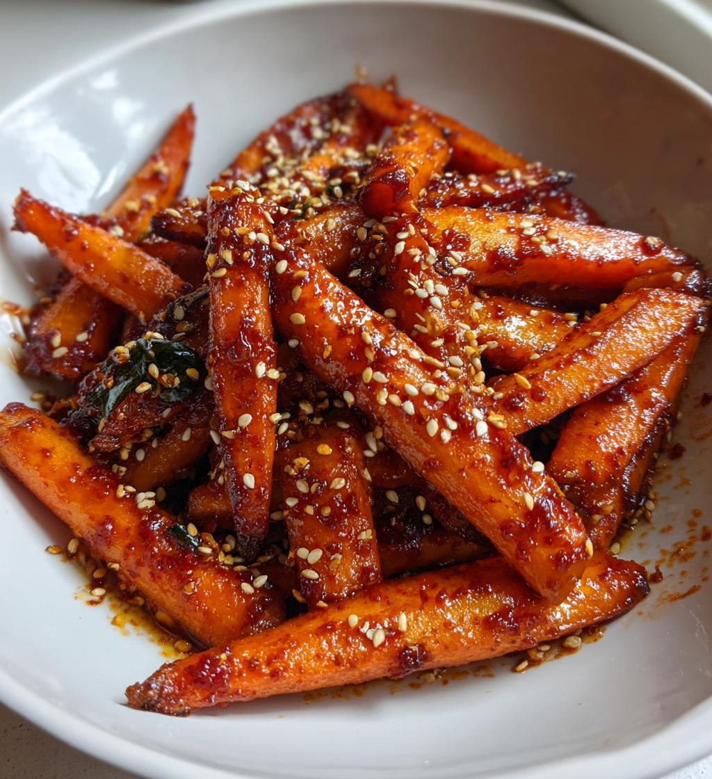 Spicy Gochujang Carrots