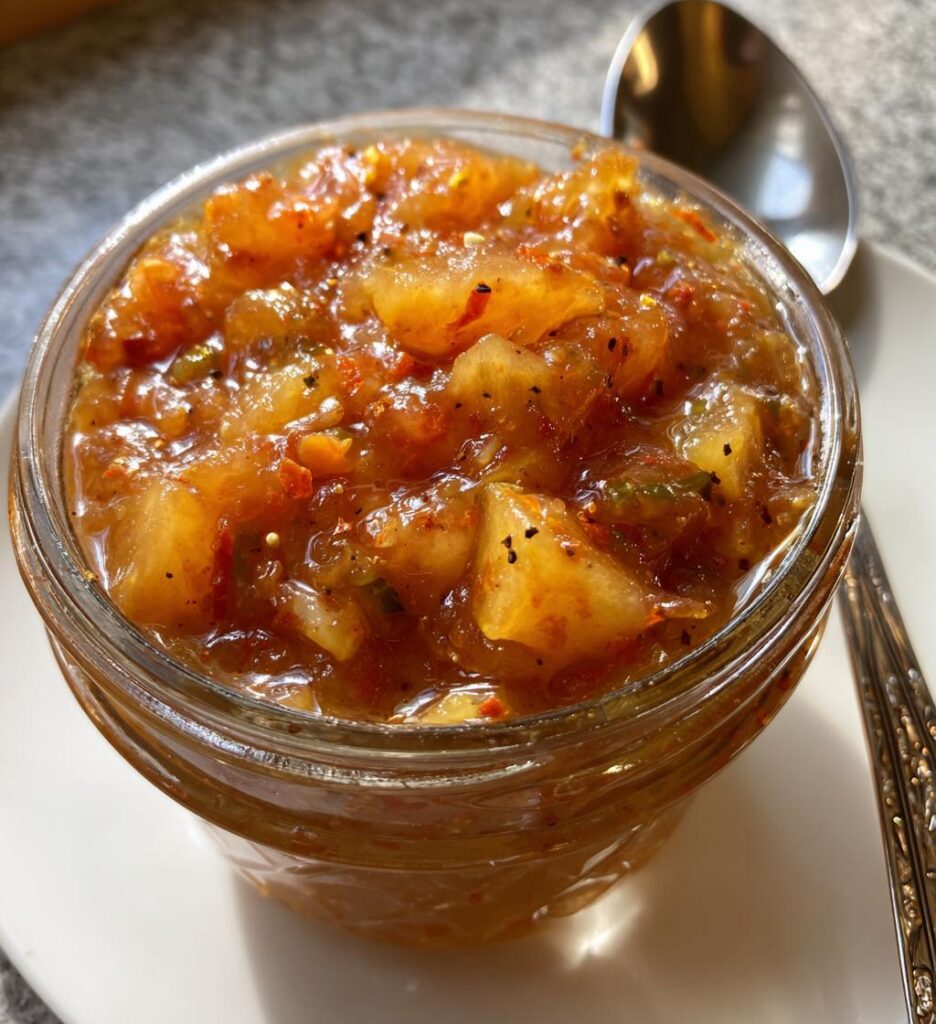 Spicy Pineapple Jalapeno Chutney