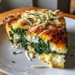 Spinach Cottage Cheese Egg Bake