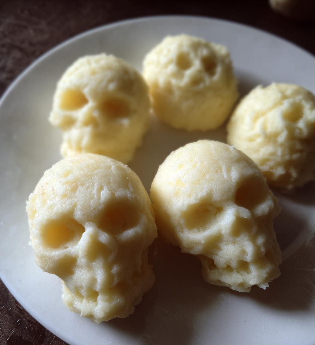 Spooky Skull Potatoes - detail 1