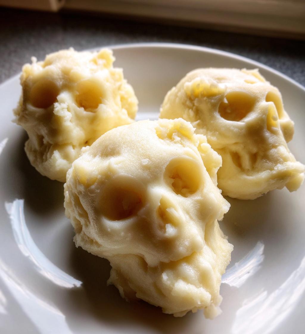 Spooky Skull Potatoes