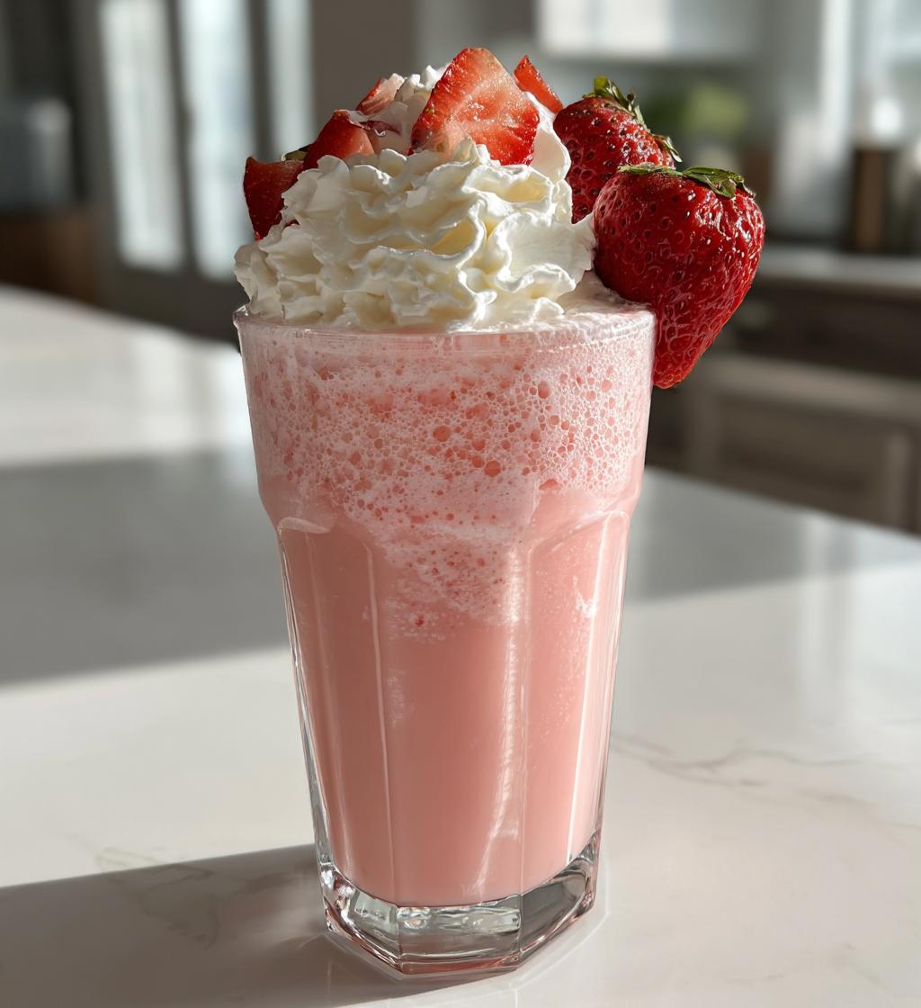 Strawberry Shortcake Drink