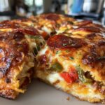Stuffed Layered Pizza Pie