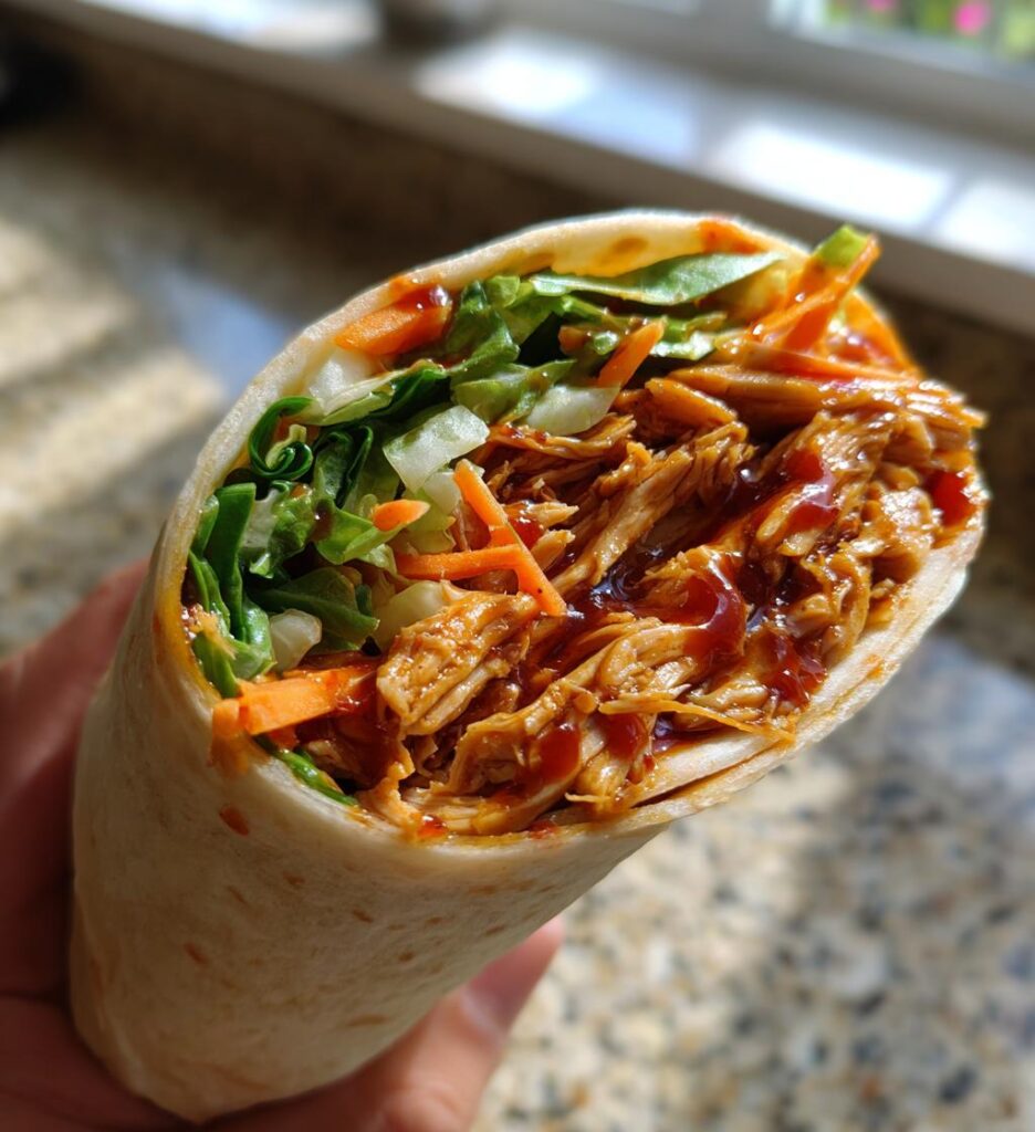 Sweet Chili Chicken Wraps