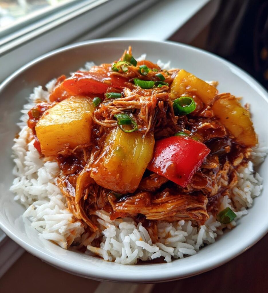 Sweet Hawaiian Crockpot Chicken