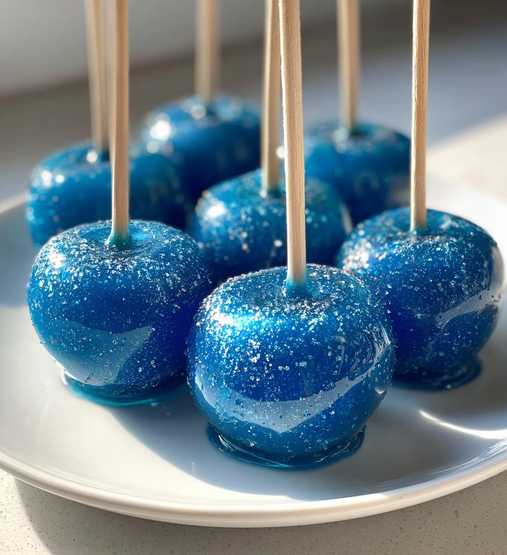 Sweet Ocean Candy Apples - detail 1