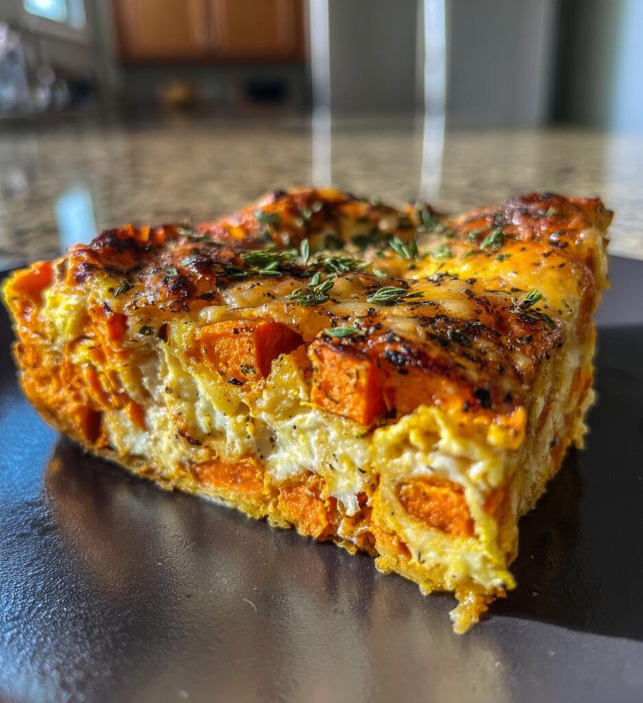 Sweet Potato Egg Casserole Breakfast