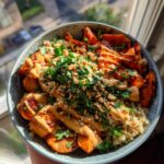 Thai Peanut Sweet Potato Bowl
