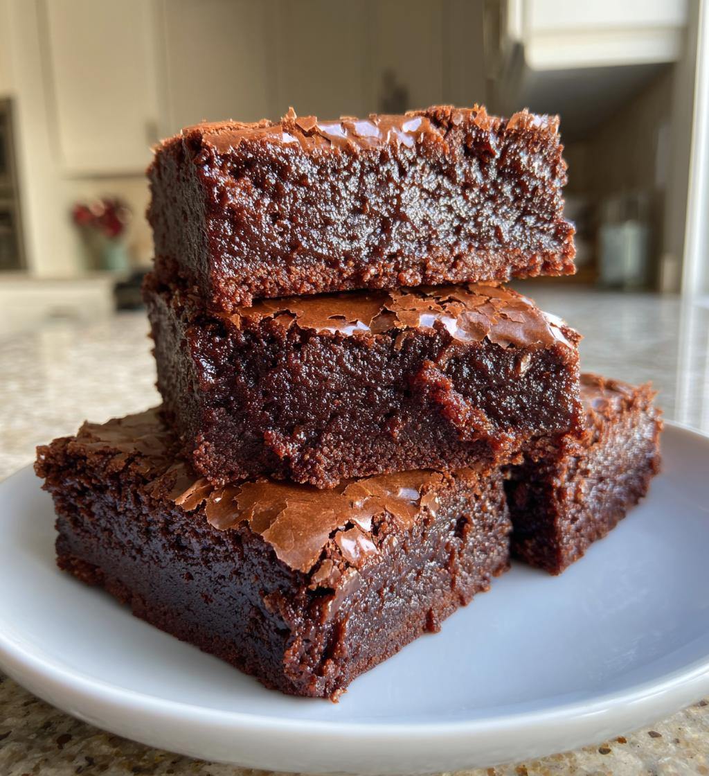 Zero Sugar Brownies with Greek Yogurt - detail 1