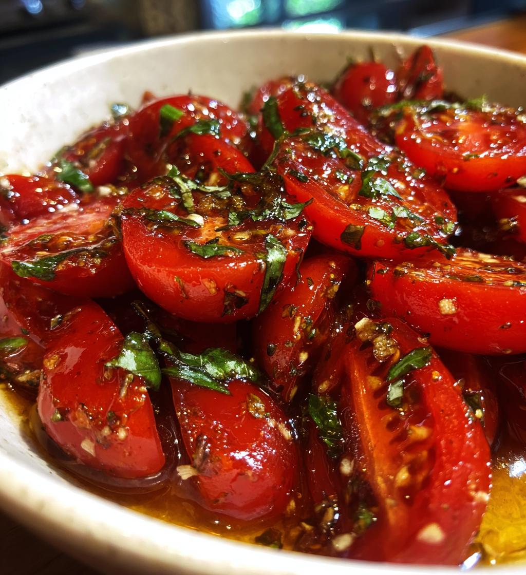 Zesty Marinated Tomatoes - detail 1