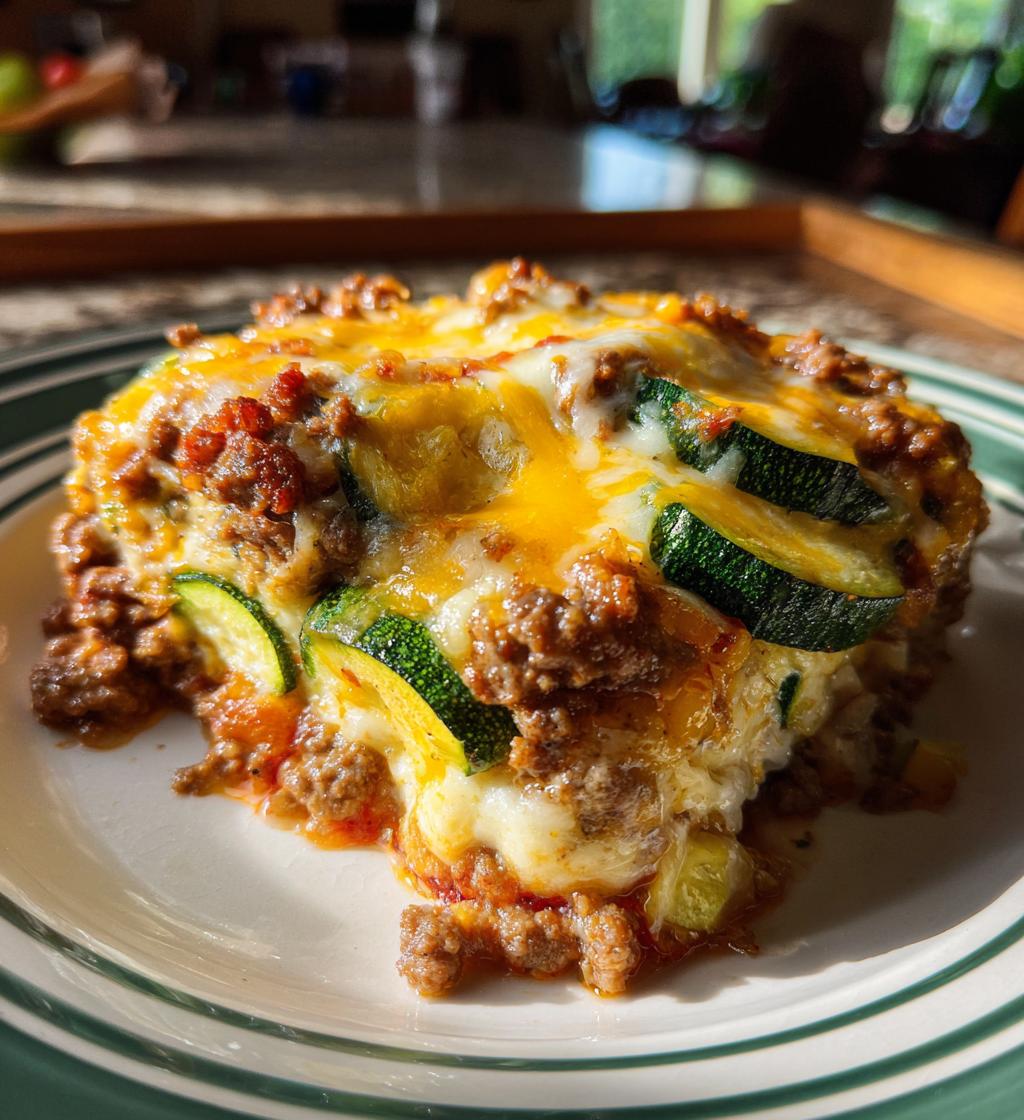 Zucchini Hamburger Casserole - detail 1