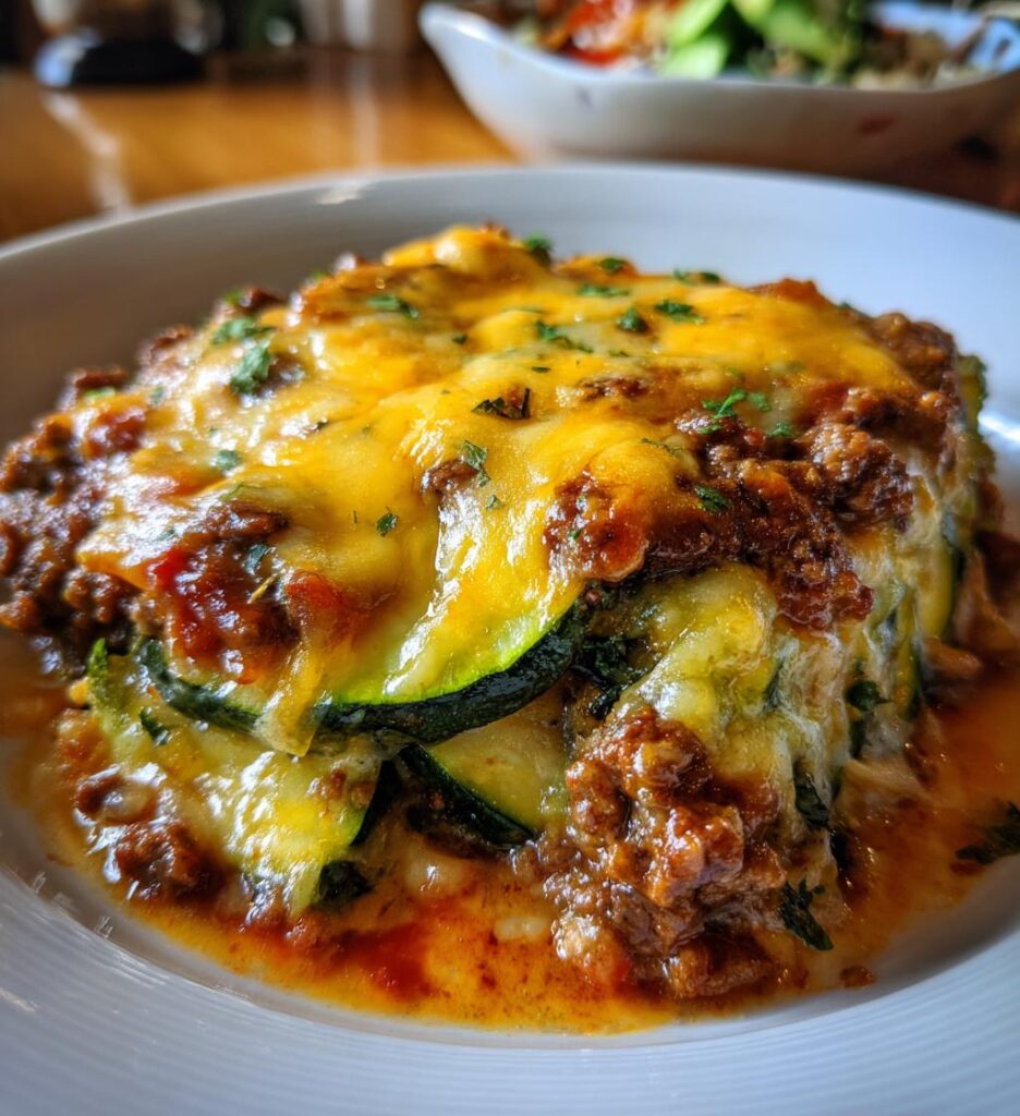Zucchini Hamburger Casserole