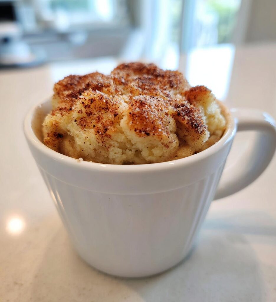 2-Minute Apple Mug Cake