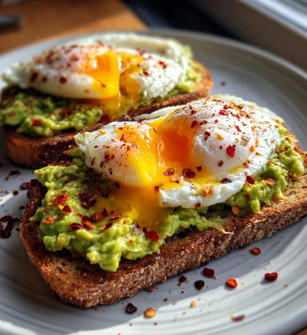 Avocado Toast With Egg - detail 1