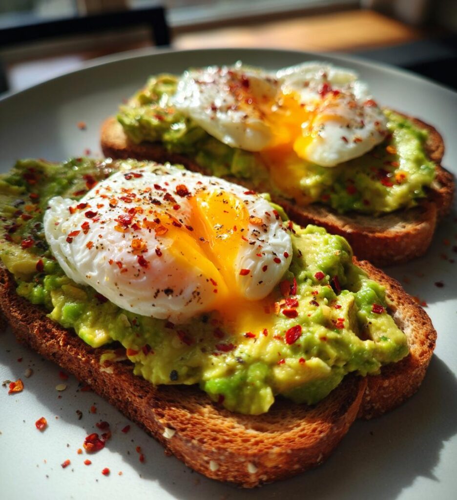 Avocado Toast With Egg