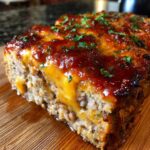 BBQ Cheddar Meatloaf