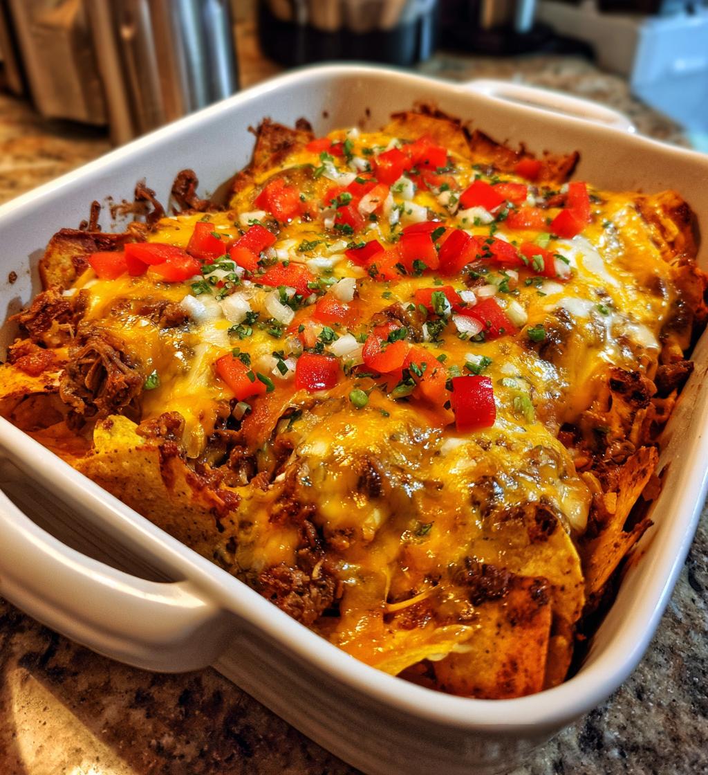 Baked Chicken Fajita Casserole - detail 1
