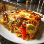 Baked Chicken Fajita Casserole
