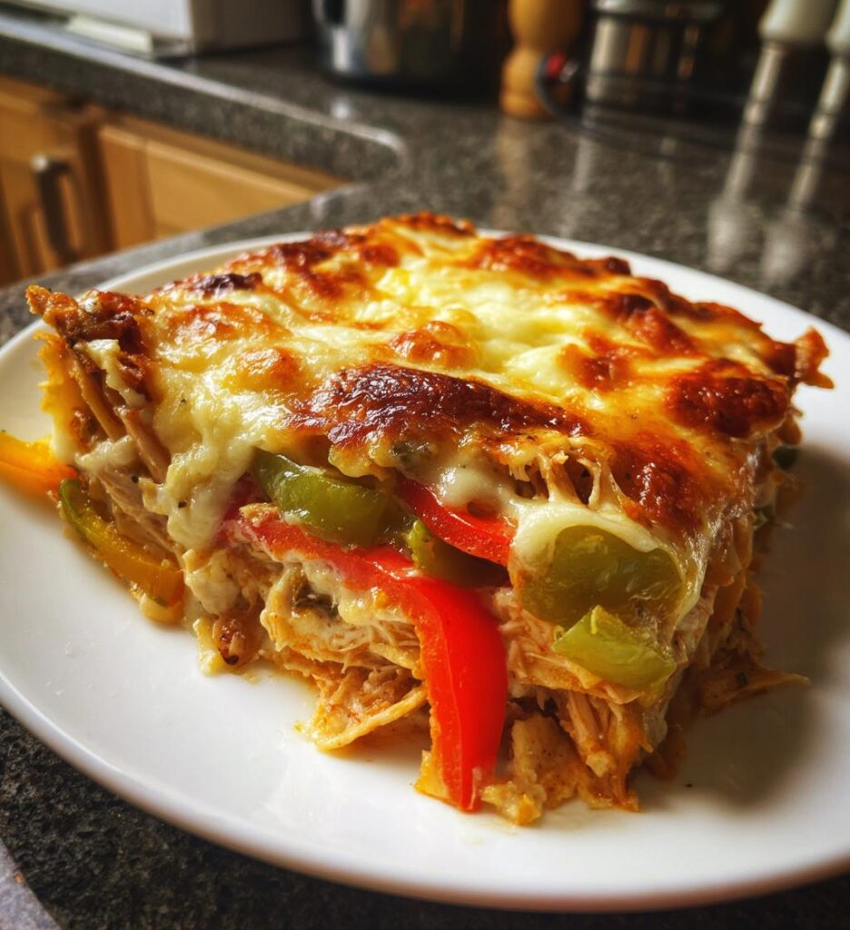 Baked Chicken Fajita Casserole