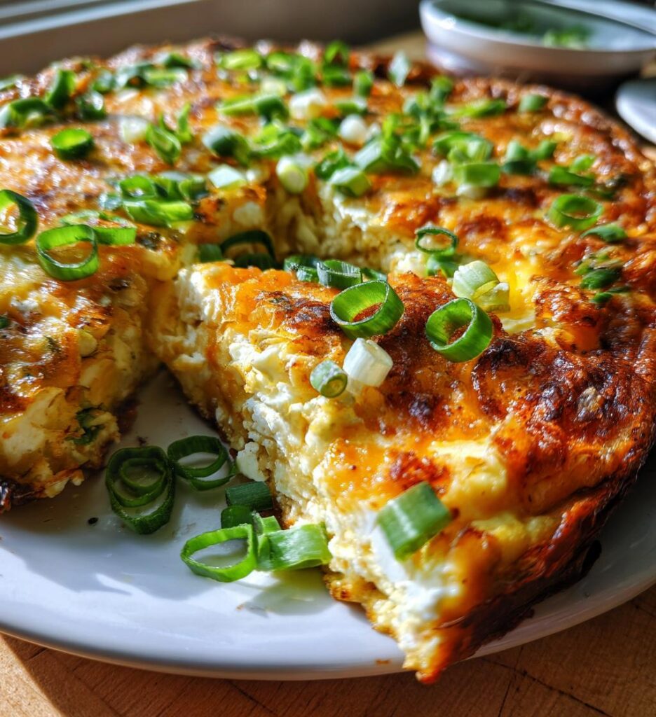 Baked Cottage Cheese Eggs