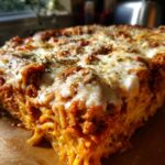Baked Cream Cheese Spaghetti Casserole