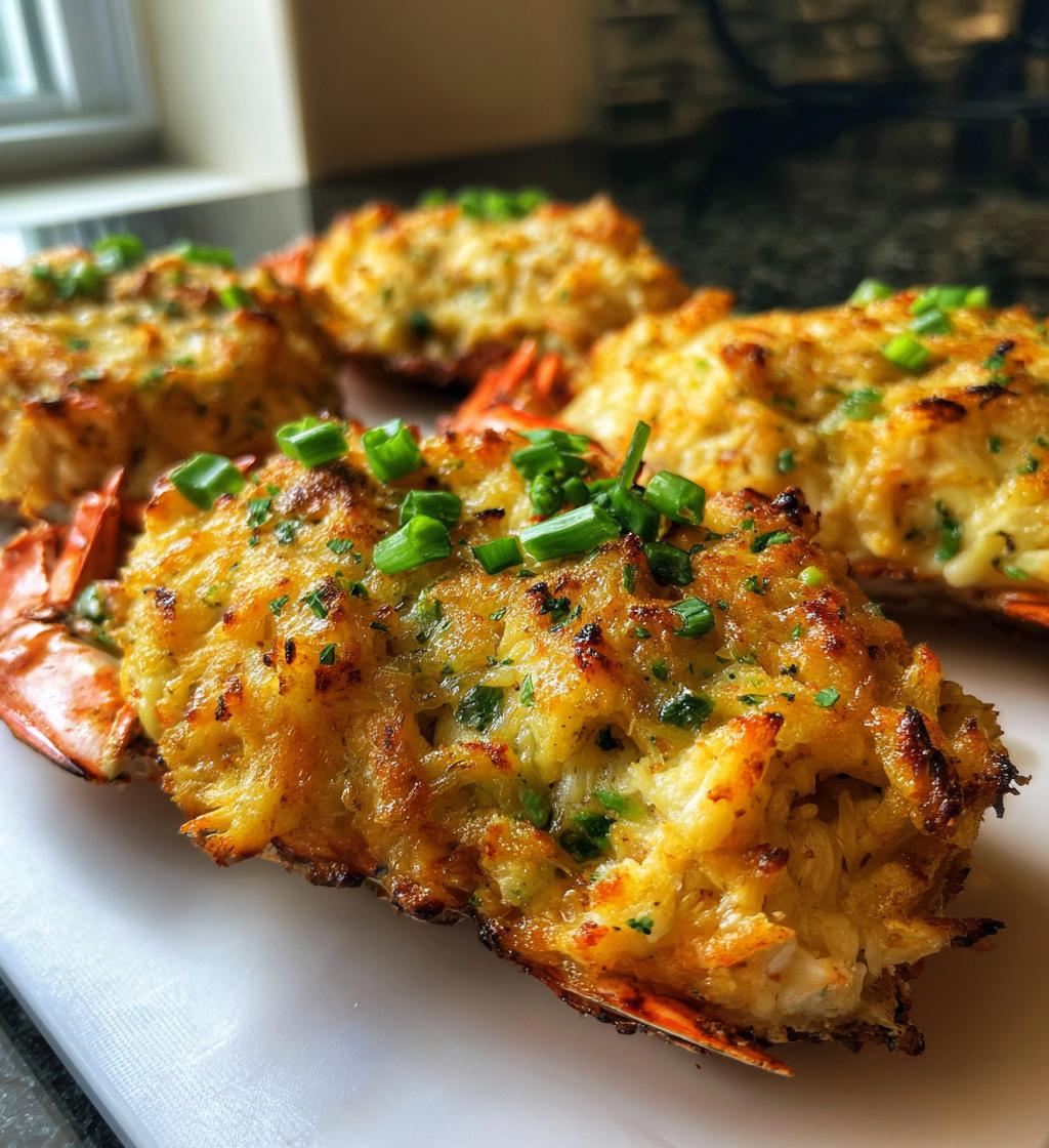 Baked Jumbo Shrimp Stuffed with Crabmeat