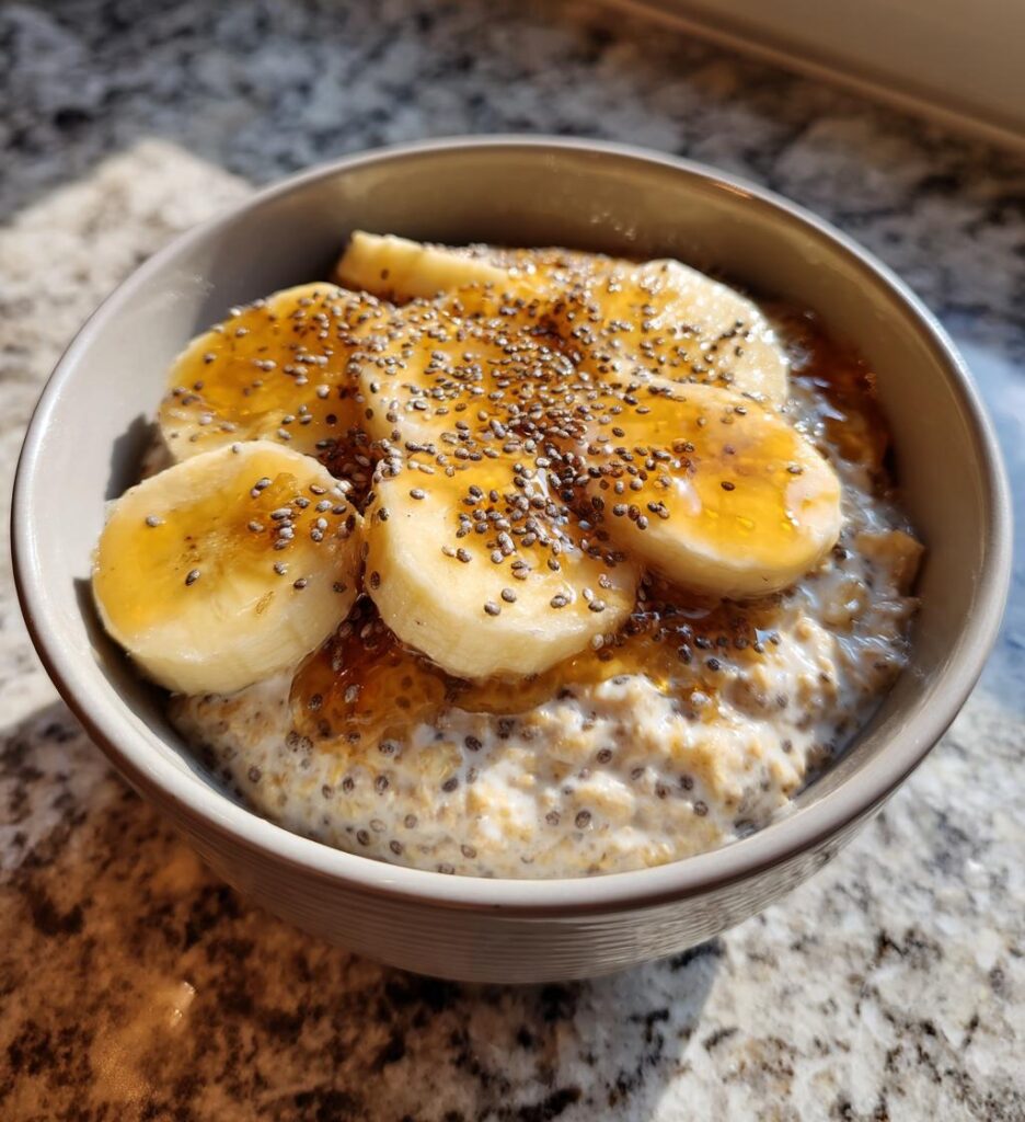 Banana Chia Overnight Oats