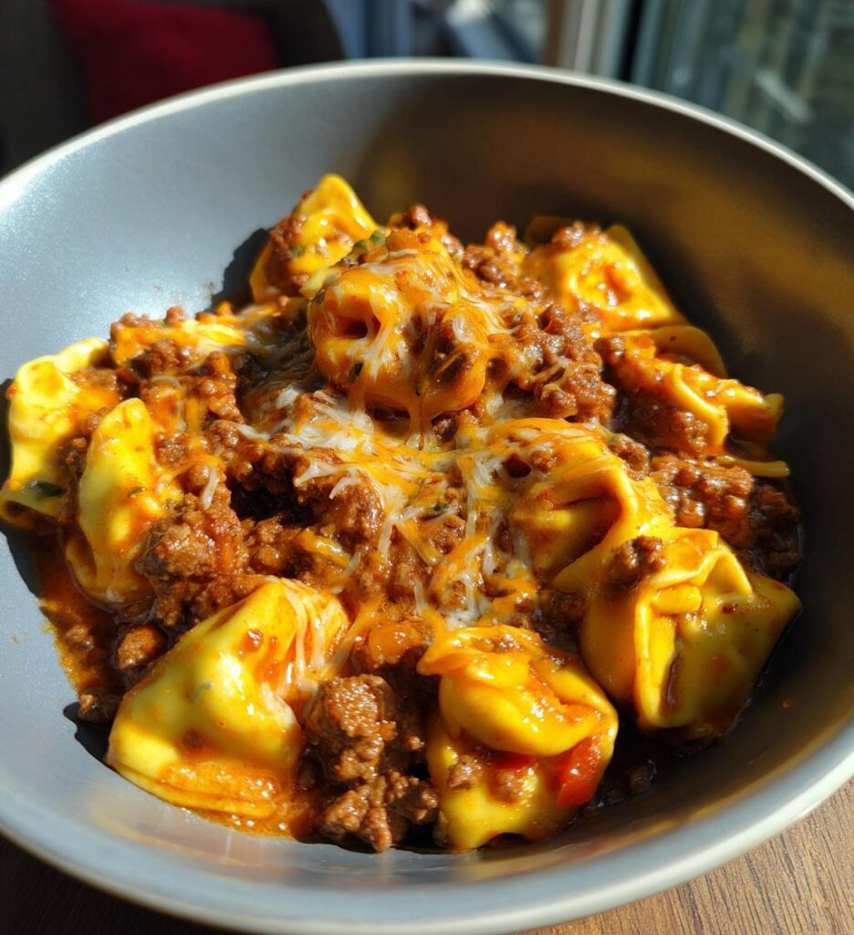 Beef Enchilada Tortellini