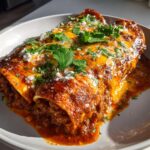 Beef Enchiladas with Homemade Red Sauce