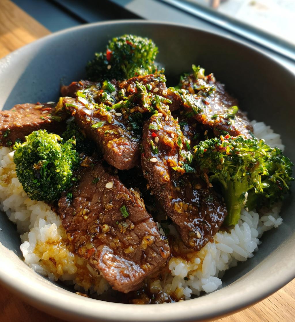 Beefy Garlic Butter Bowl