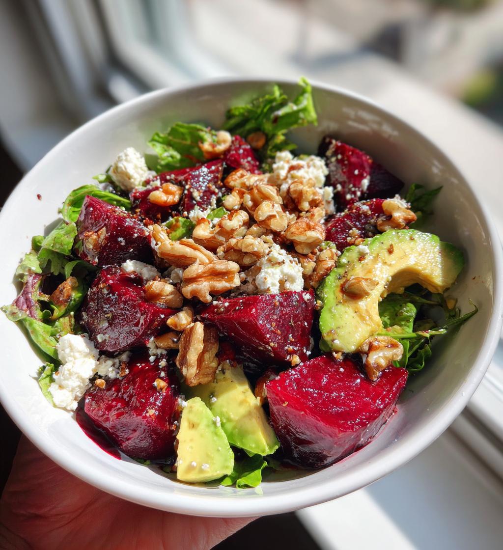 Beet, Avocado & Feta Salad - detail 1