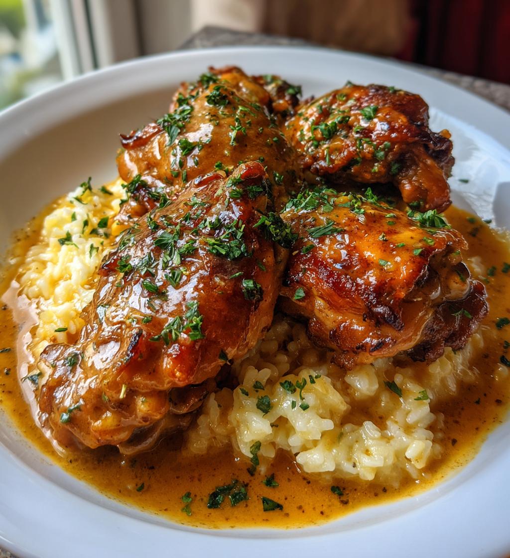 Best Smothered Chicken and Rice