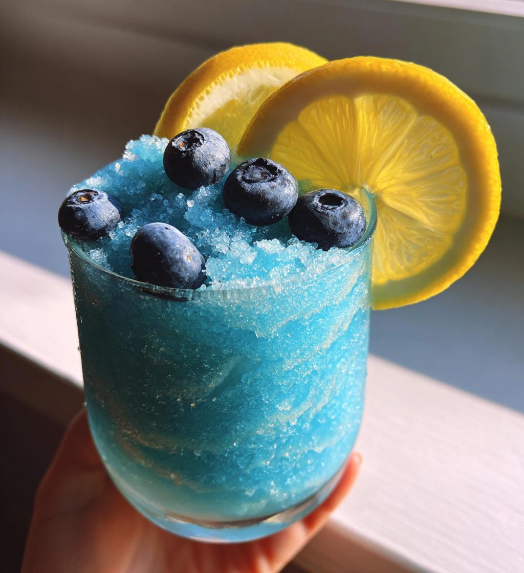 Blueberry Lemon Drop Slushies - detail 1