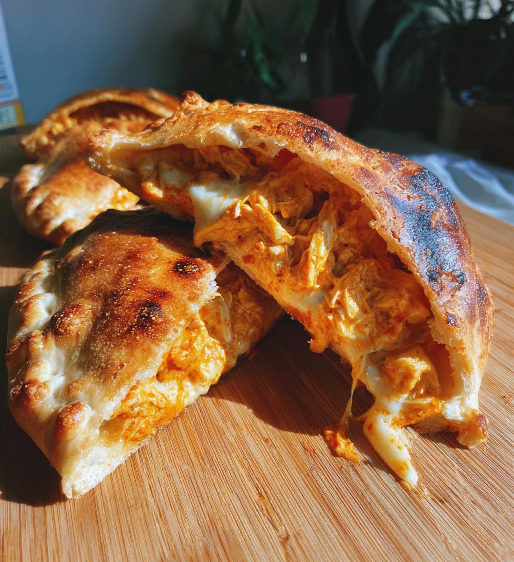 Buffalo Chicken Calzone - detail 1