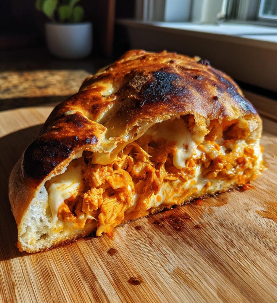 Buffalo Chicken Calzone