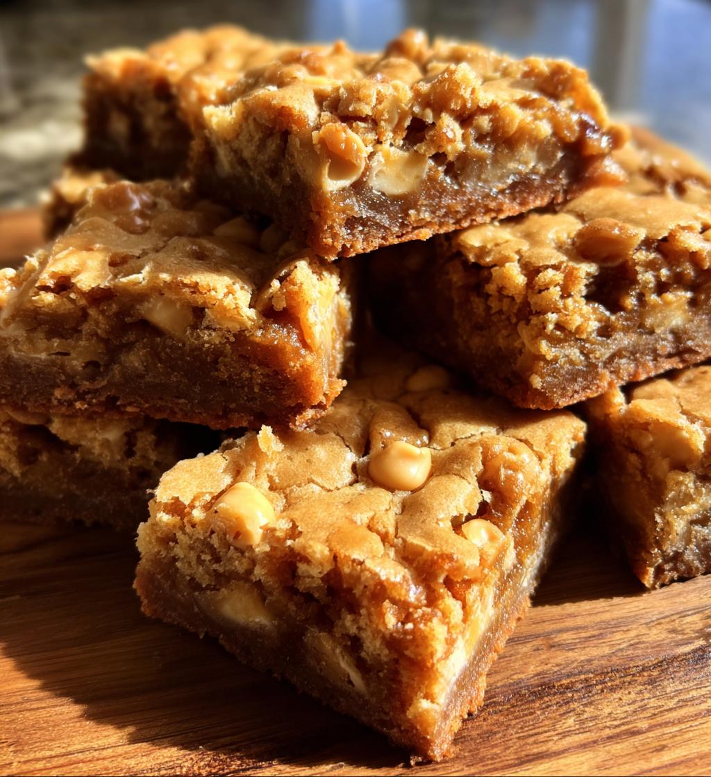 Butterscotch Toffee Cookie Bars - detail 1
