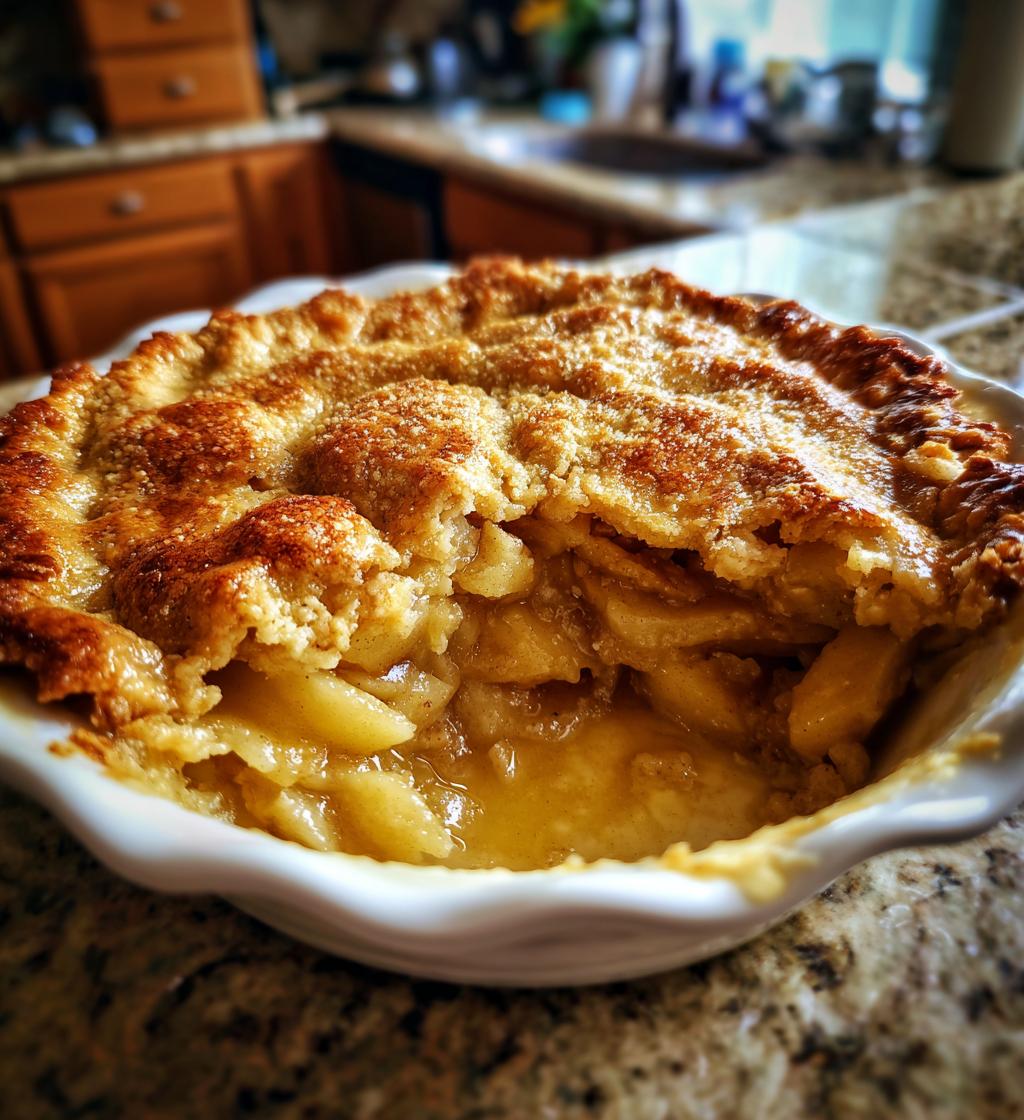 Buttery Apple Cobbler - detail 1