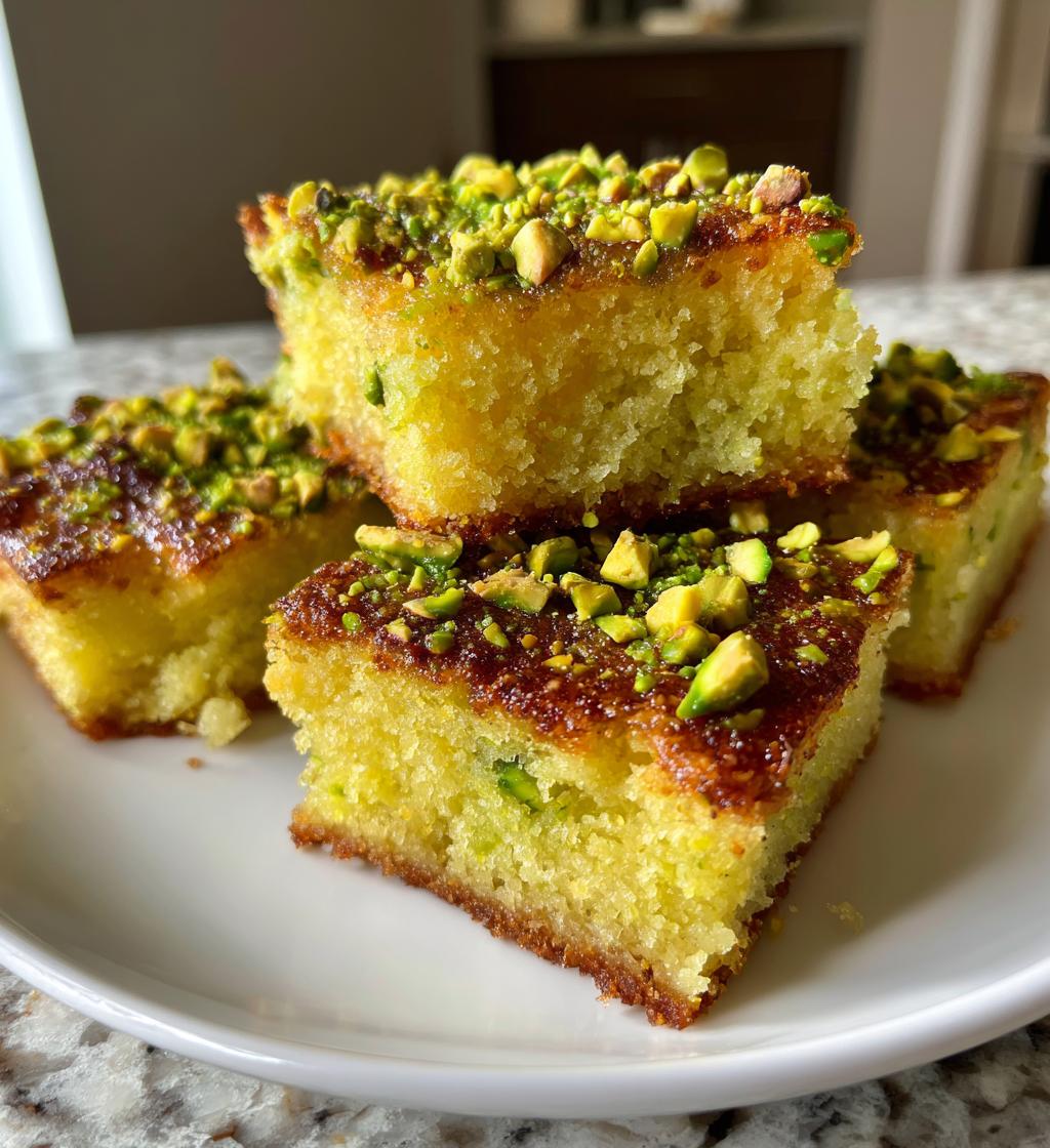 Buttery Pistachio Sugar Cookie Bars - detail 1