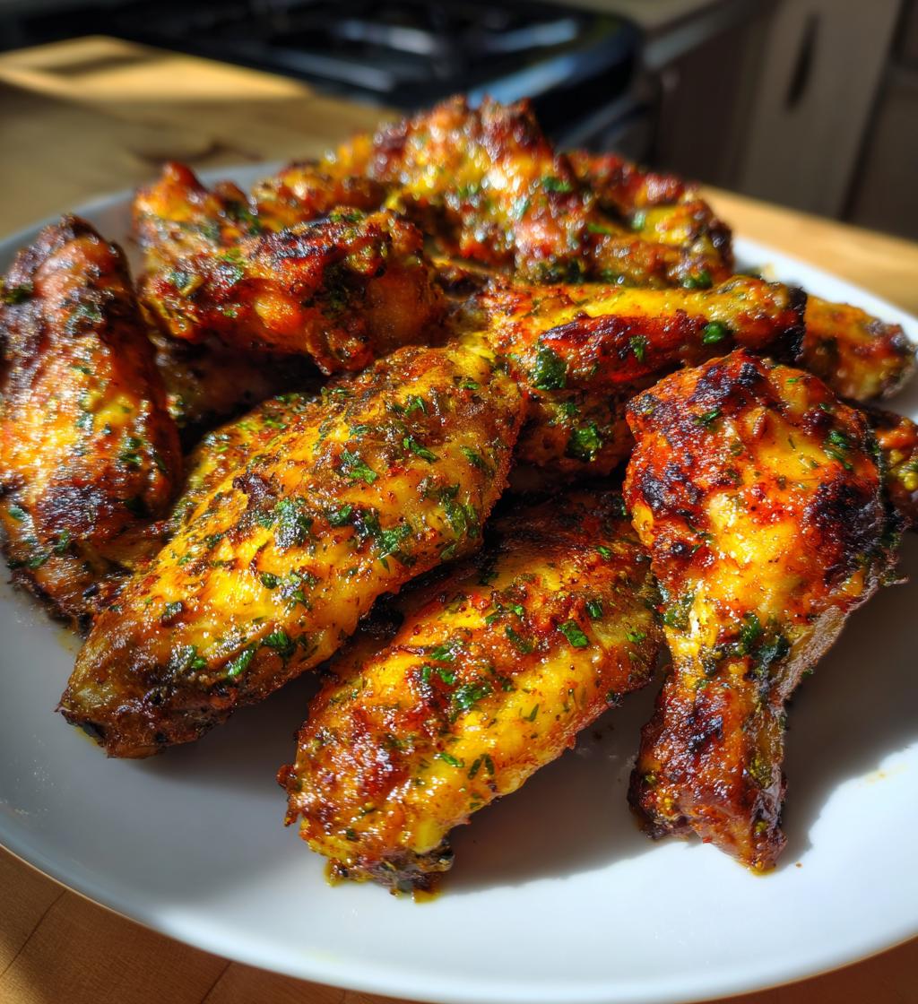 Cajun Garlic Chicken Wings - detail 1